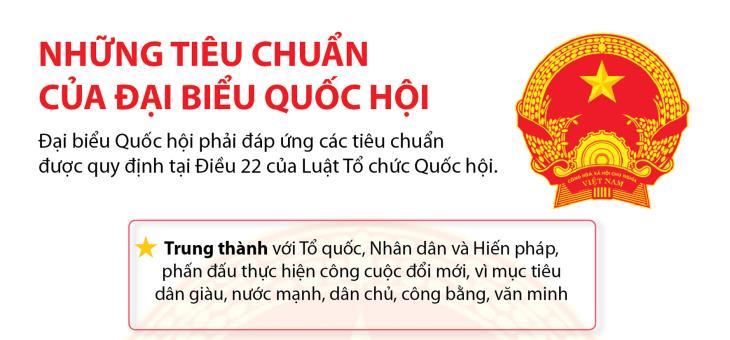 Những tiêu chuẩn của đại biểu Quốc hội